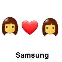 I Love You: Woman, Red Heart, Woman on Samsung