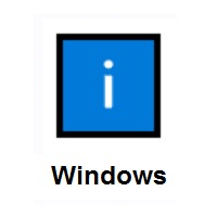 Information on Microsoft Windows