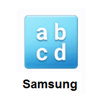 Input Latin Lowercase on Samsung