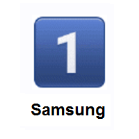 Keycap: Digit One on Samsung