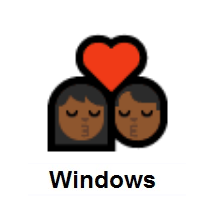 Kiss: Medium-Dark Skin Tone on Microsoft Windows