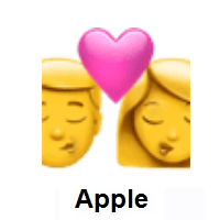 Kiss: Woman, Man on Apple iOS