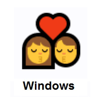 Kiss: Woman, Man on Microsoft Windows