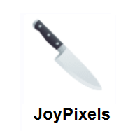 Kitchen Knife on JoyPixels