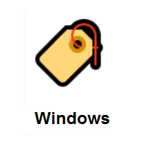 Label on Microsoft Windows