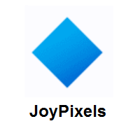 Large Blue Diamond on JoyPixels