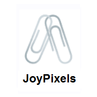 Linked Paperclips on JoyPixels