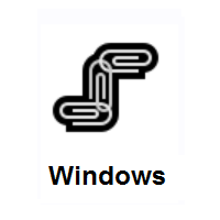 Linked Paperclips on Microsoft Windows