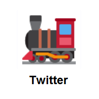 Locomotive on Twitter Twemoji