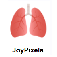 Lungs on JoyPixels