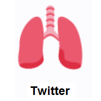 Lungs on Twitter Twemoji