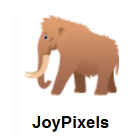 Mammoth on JoyPixels