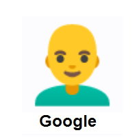 Man: Bald on Google Android