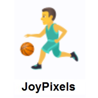 Man Bouncing Ball on JoyPixels