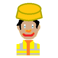 Man Construction Worker: Medium Skin Tone