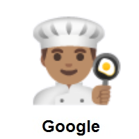 Man Cook: Medium Skin Tone on Google Android