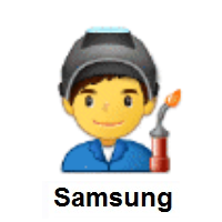 Man Factory Worker on Samsung