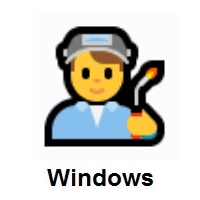 Man Factory Worker on Microsoft Windows