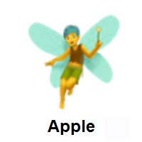 Man Fairy on Apple iOS