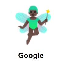 Man Fairy: Dark Skin Tone on Google Android