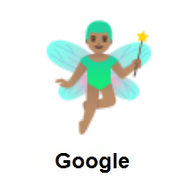 Man Fairy: Medium Skin Tone on Google Android
