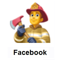 Man Firefighter on Facebook