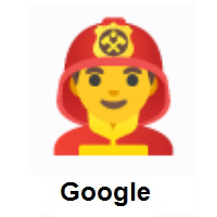 Man Firefighter on Google Android