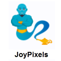 Man Genie on JoyPixels