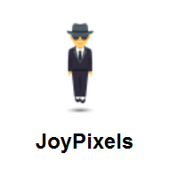 Man in Suit Levitating on JoyPixels