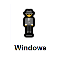 Man in Suit Levitating on Microsoft Windows