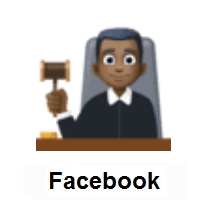 Man Judge: Dark Skin Tone on Facebook