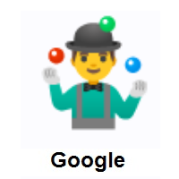 Man Juggling on Google Android