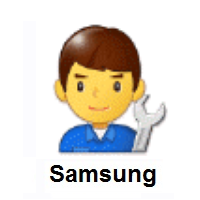 Man Mechanic on Samsung