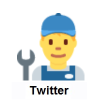 Man Mechanic on Twitter Twemoji