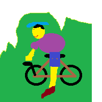 Man Mountain Biking