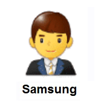 Man Office Worker on Samsung