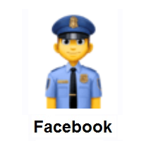 Policeman: Man Police Officer on Facebook