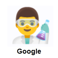 Man Scientist on Google Android