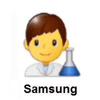 Man Scientist on Samsung