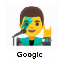 Man Singer on Google Android