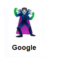 Man Supervillain on Google Android