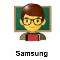 Man Teacher on Samsung