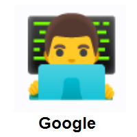 Man Technologist on Google Android