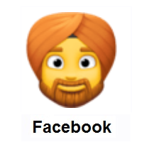 Man Wearing Turban on Facebook