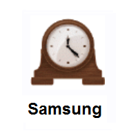 Mantelpiece Clock on Samsung