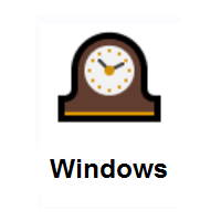 Mantelpiece Clock on Microsoft Windows