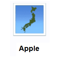 Map Of Japan on Apple iOS