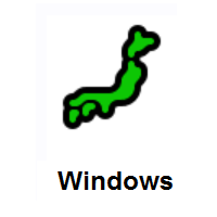 Map Of Japan on Microsoft Windows