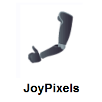Mechanical Arm on JoyPixels