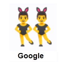 Men with Bunny Ears on Google Android